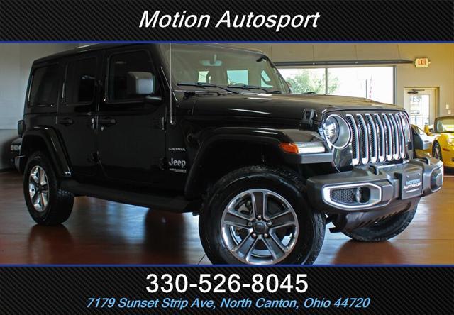 used 2021 Jeep Wrangler Unlimited car, priced at $36,978
