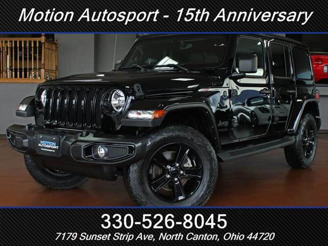 used 2022 Jeep Wrangler Unlimited car, priced at $33,933