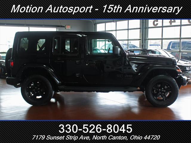used 2022 Jeep Wrangler Unlimited car, priced at $33,933