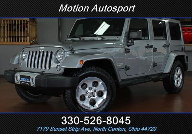 used 2015 Jeep Wrangler Unlimited car, priced at $21,944