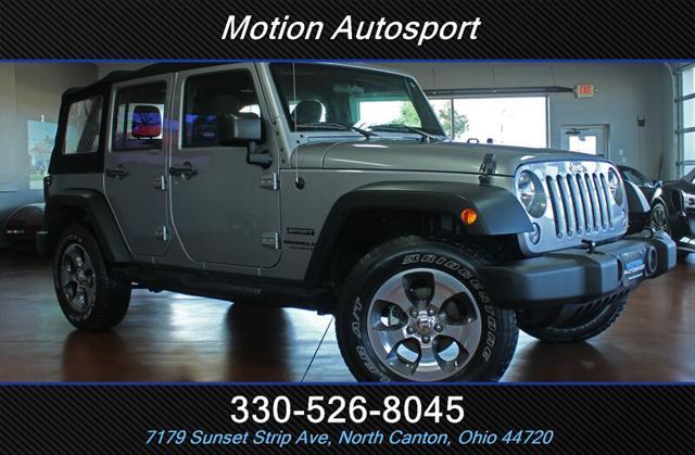 used 2017 Jeep Wrangler Unlimited car, priced at $27,988