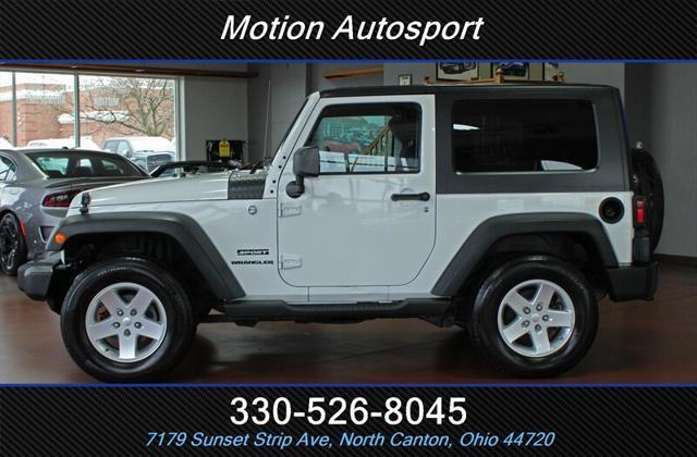 used 2014 Jeep Wrangler car, priced at $18,966