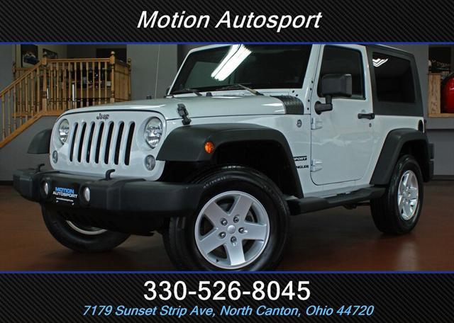 used 2014 Jeep Wrangler car, priced at $17,966
