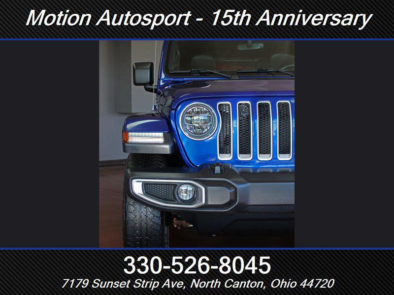 used 2020 Jeep Wrangler Unlimited car, priced at $29,967