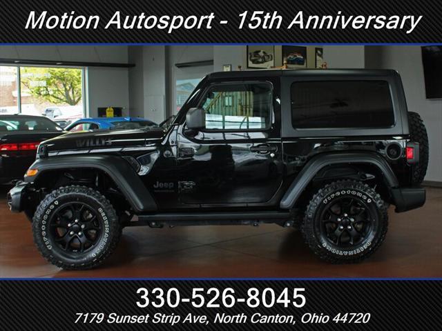 used 2021 Jeep Wrangler car, priced at $28,944