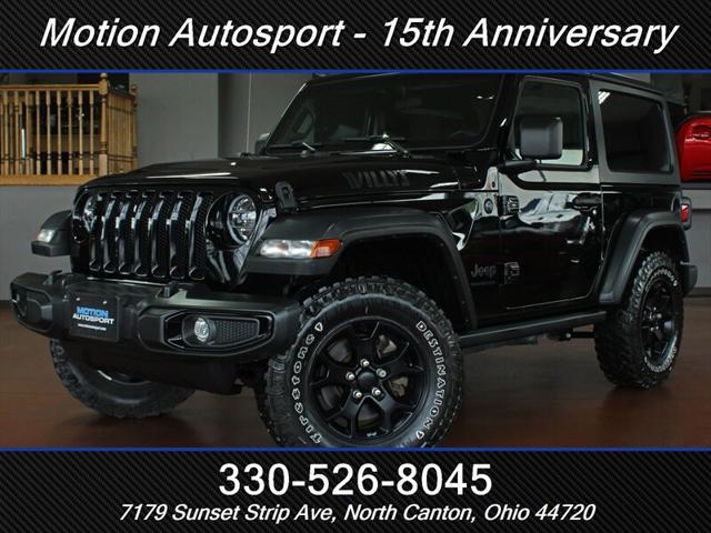 used 2021 Jeep Wrangler car, priced at $28,944