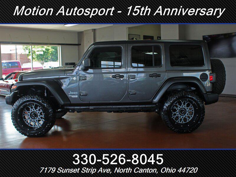 used 2021 Jeep Wrangler Unlimited car, priced at $29,989