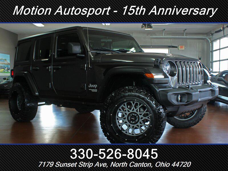 used 2021 Jeep Wrangler Unlimited car, priced at $29,989