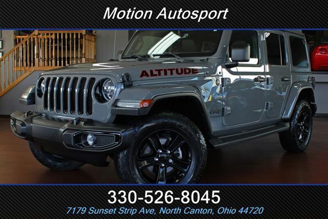 used 2021 Jeep Wrangler Unlimited car, priced at $33,946