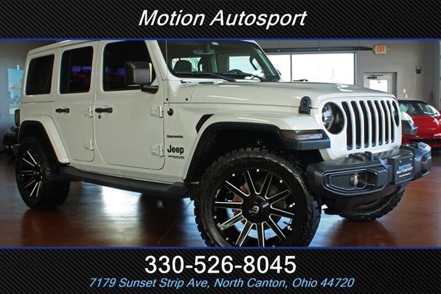 used 2018 Jeep Wrangler Unlimited car, priced at $28,988