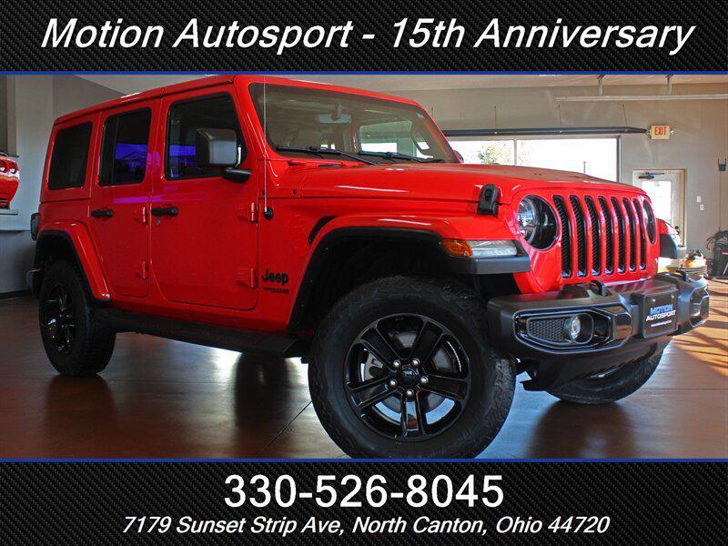 used 2022 Jeep Wrangler Unlimited car, priced at $33,978