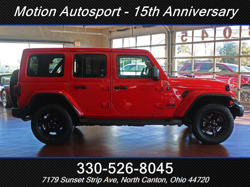 used 2022 Jeep Wrangler Unlimited car, priced at $33,978