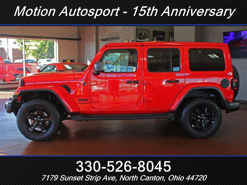 used 2022 Jeep Wrangler Unlimited car, priced at $33,978