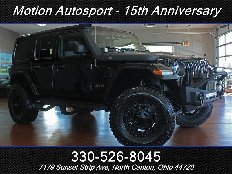used 2018 Jeep Wrangler Unlimited car, priced at $33,998