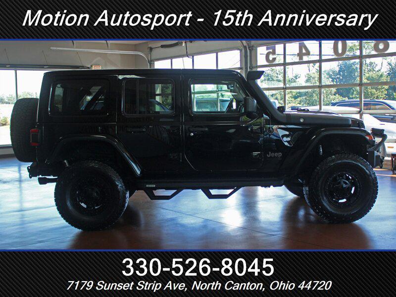 used 2018 Jeep Wrangler Unlimited car, priced at $33,998