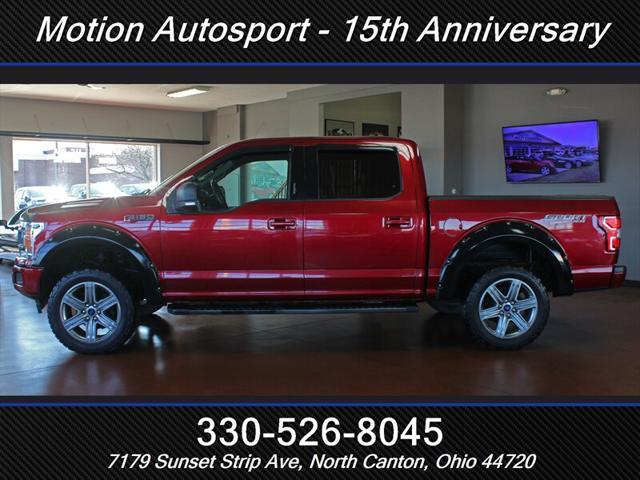 used 2018 Ford F-150 car, priced at $27,988