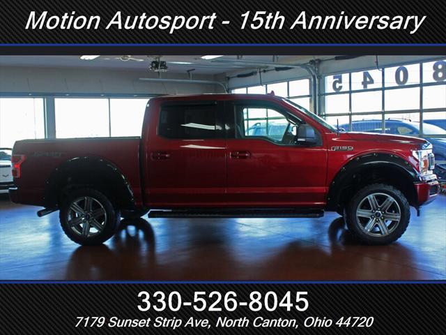 used 2018 Ford F-150 car, priced at $27,988