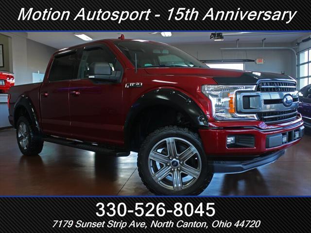 used 2018 Ford F-150 car, priced at $27,988