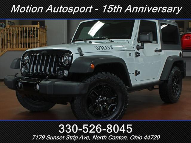 used 2015 Jeep Wrangler car, priced at $19,945