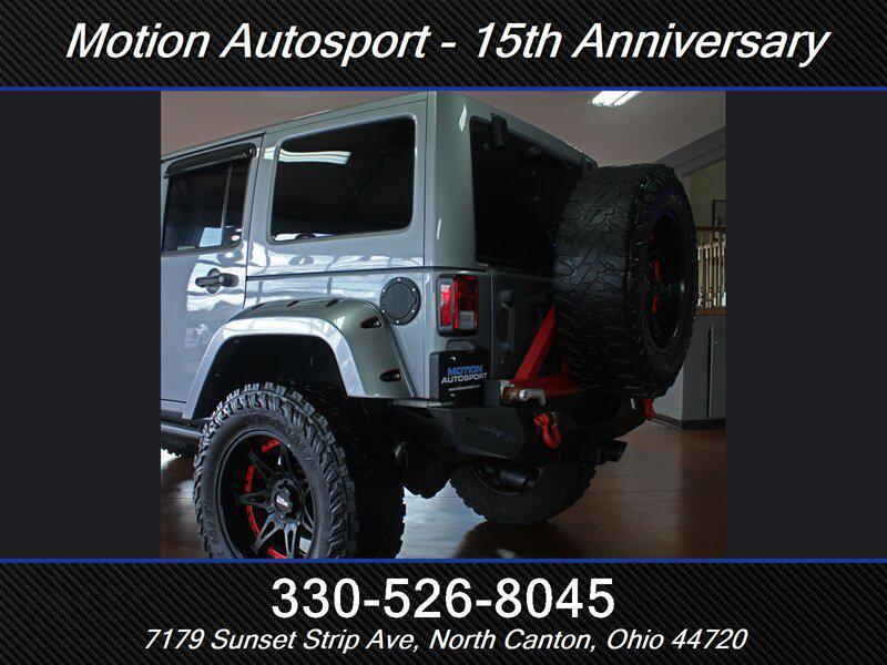used 2014 Jeep Wrangler Unlimited car, priced at $21,989