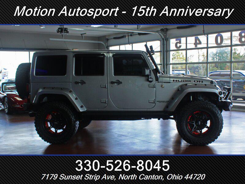 used 2014 Jeep Wrangler Unlimited car, priced at $21,989