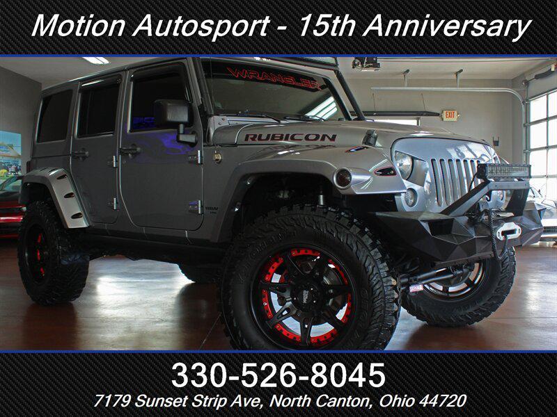 used 2014 Jeep Wrangler Unlimited car, priced at $21,989