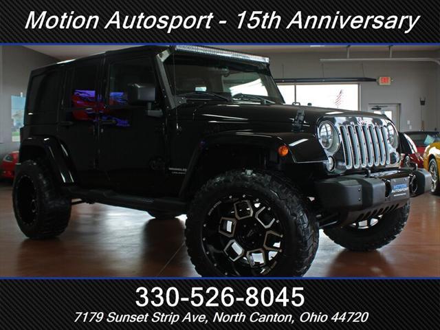 used 2018 Jeep Wrangler JK Unlimited car, priced at $24,989