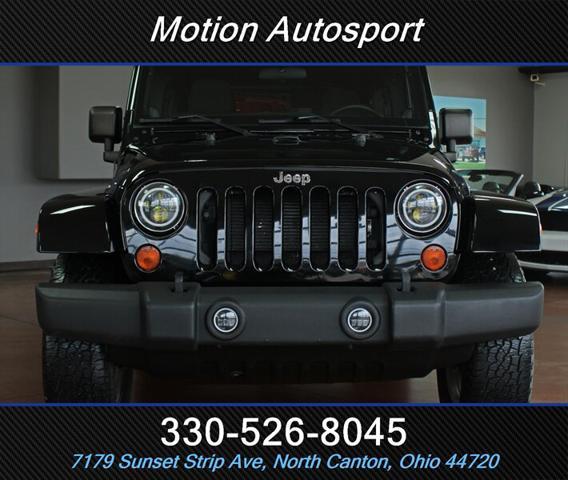 used 2012 Jeep Wrangler Unlimited car, priced at $21,978