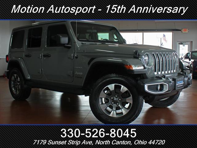 used 2021 Jeep Wrangler Unlimited car, priced at $33,878