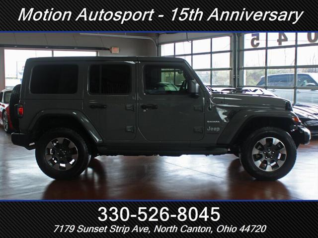 used 2021 Jeep Wrangler Unlimited car, priced at $33,878