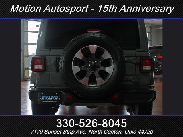 used 2021 Jeep Wrangler Unlimited car, priced at $33,878
