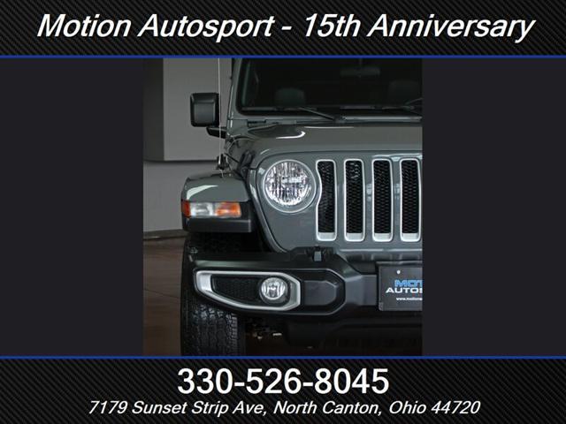 used 2021 Jeep Wrangler Unlimited car, priced at $33,878