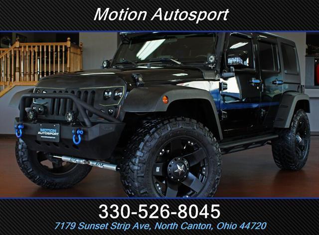 used 2012 Jeep Wrangler Unlimited car, priced at $23,966