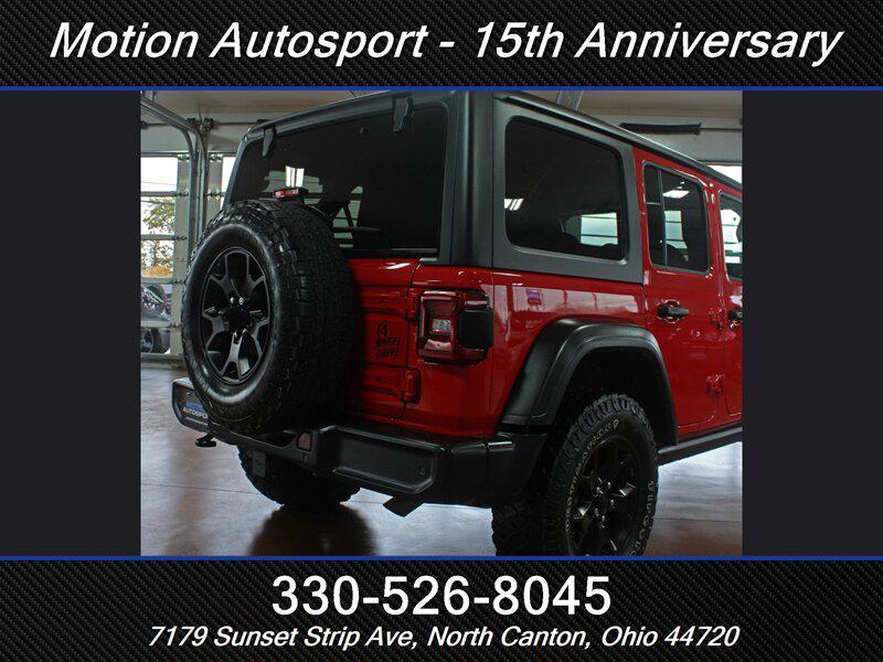used 2021 Jeep Wrangler car, priced at $27,988