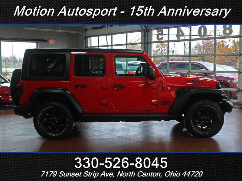used 2021 Jeep Wrangler car, priced at $27,988