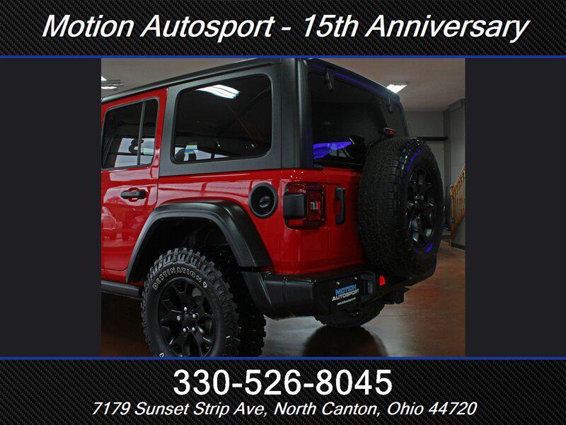 used 2021 Jeep Wrangler car, priced at $27,988