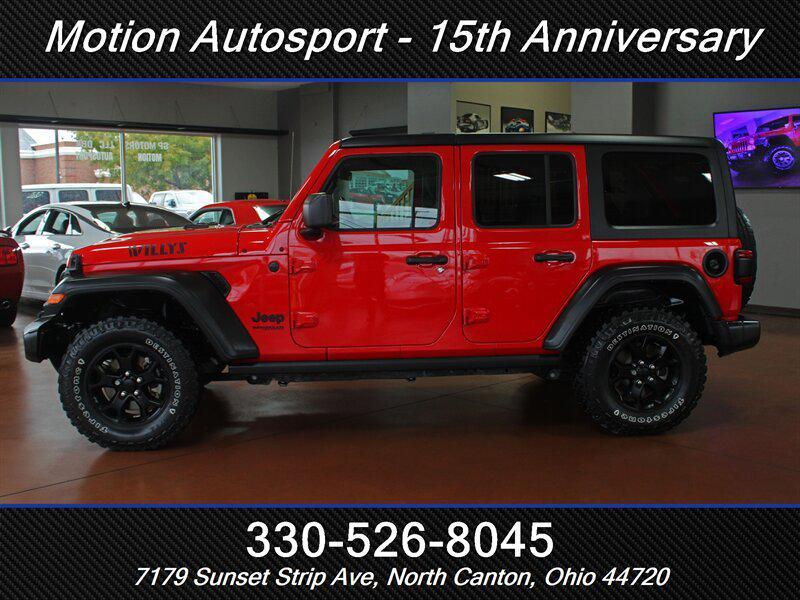 used 2021 Jeep Wrangler car, priced at $27,988