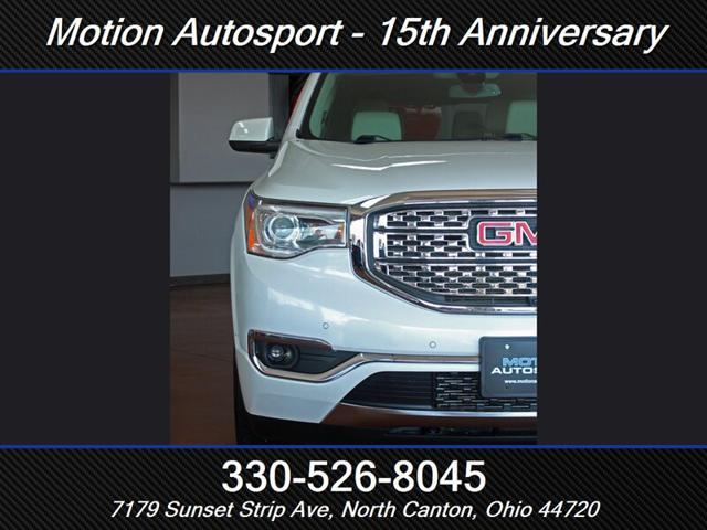 used 2018 GMC Acadia car, priced at $21,955