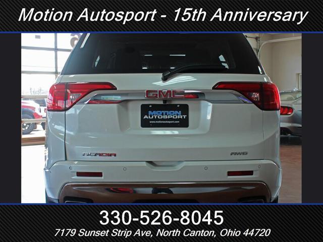 used 2018 GMC Acadia car, priced at $21,955