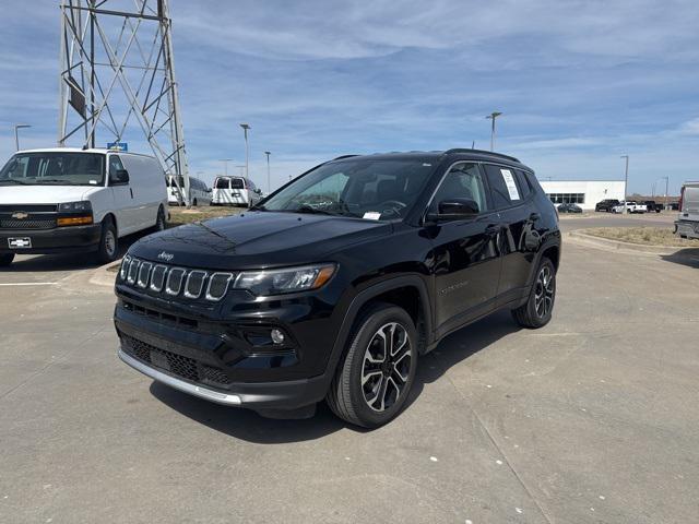 used 2022 Jeep Compass car, priced at $23,998