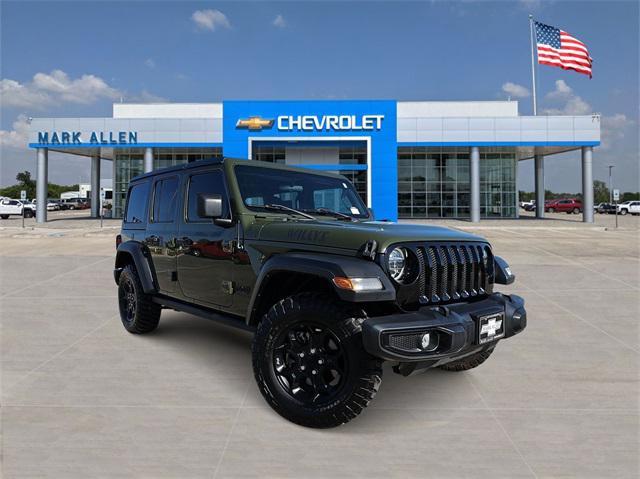 used 2021 Jeep Wrangler car, priced at $30,997