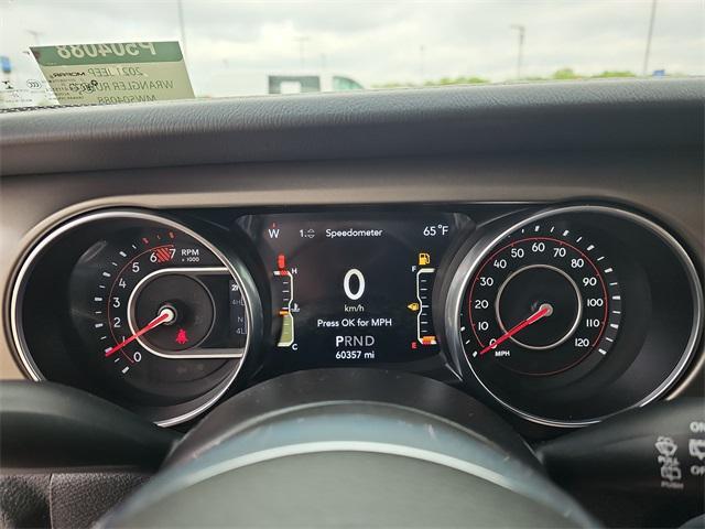 used 2021 Jeep Wrangler Unlimited car, priced at $35,677