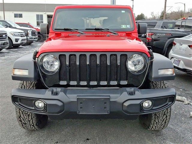 used 2021 Jeep Wrangler Unlimited car, priced at $29,642