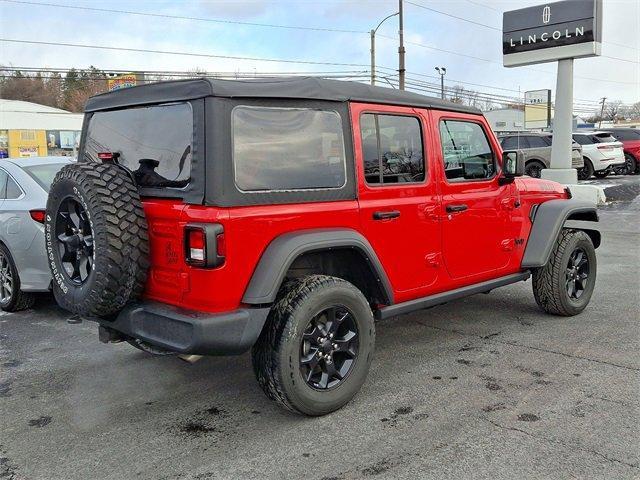 used 2021 Jeep Wrangler Unlimited car, priced at $29,642