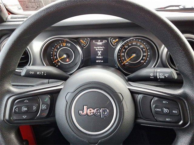 used 2021 Jeep Wrangler Unlimited car, priced at $29,642