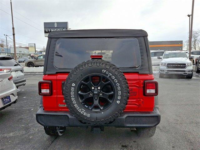 used 2021 Jeep Wrangler Unlimited car, priced at $29,642