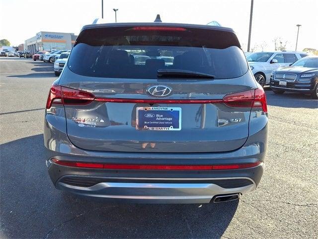 used 2021 Hyundai Santa Fe car, priced at $27,318