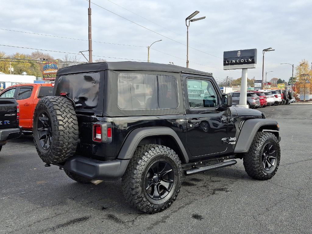 used 2021 Jeep Wrangler car, priced at $26,279