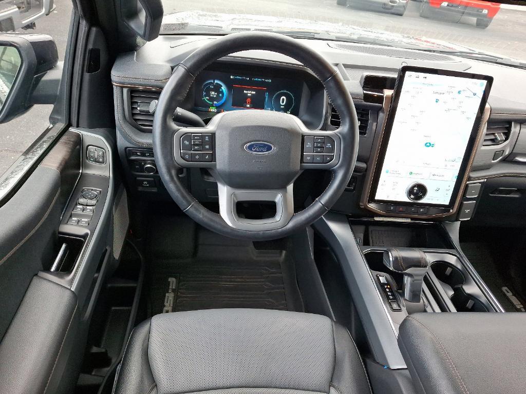 used 2022 Ford F-150 Lightning car, priced at $46,690