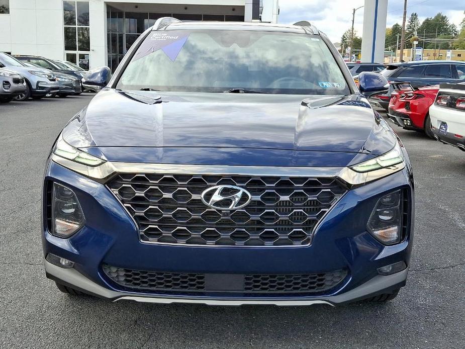 used 2020 Hyundai Santa Fe car, priced at $21,297